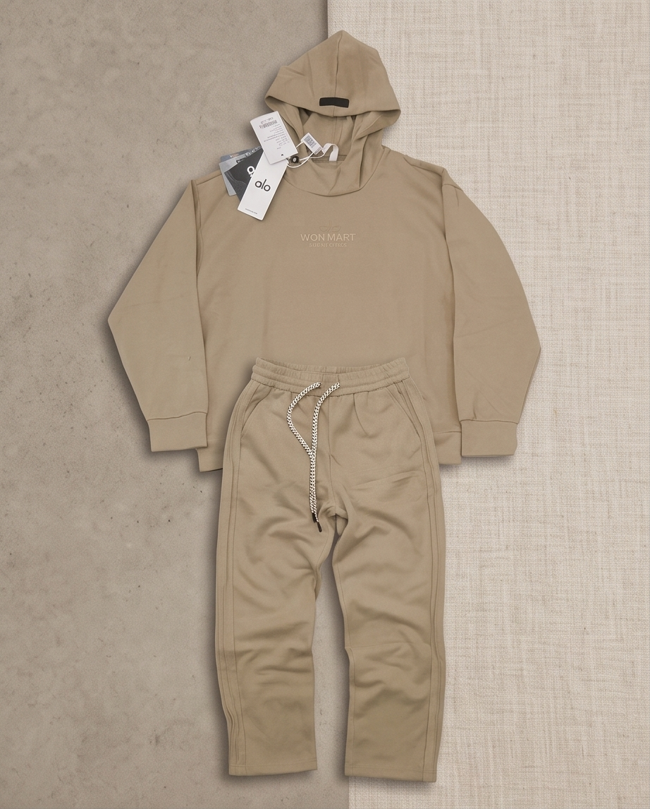 Ensemble jogging premium homme à capuche